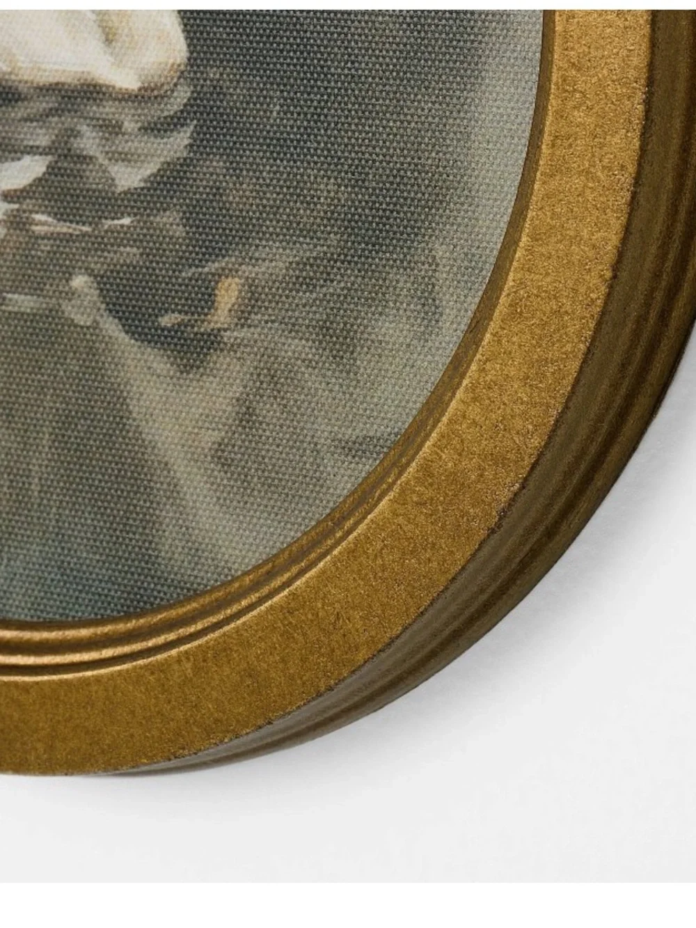 White Bird Round Framed Wall Art - Threshold™ designed with Studio McGee